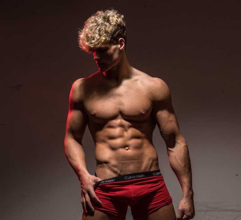 Male cover model