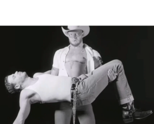 People are just realizing François Arnaud starred in this bi-conic Orville Peck music video