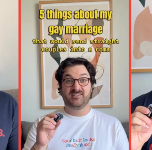 Toilet seats, sharing clothes & other gay marriage things the straights will never understand